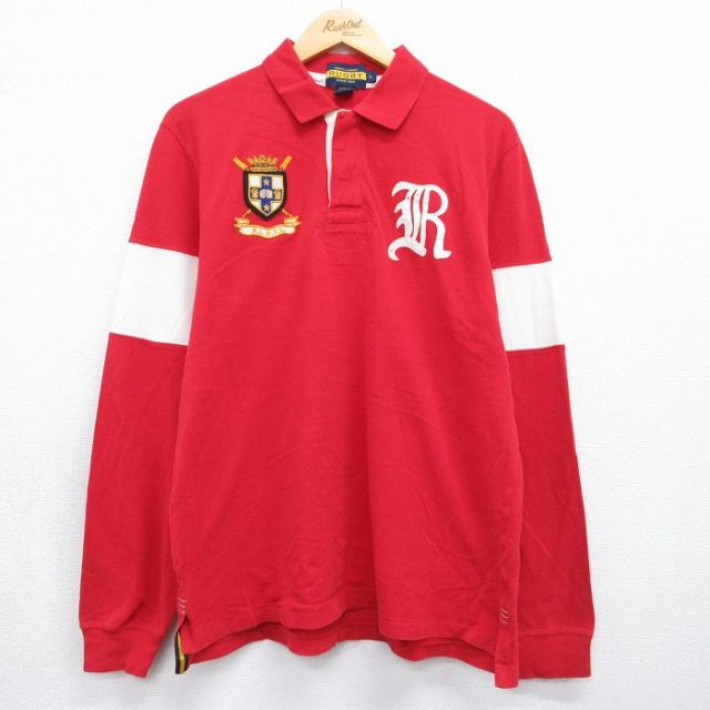 古着通販 L☆古着 ラルフローレン 長袖 ブランド ラガー シャツ メンズ