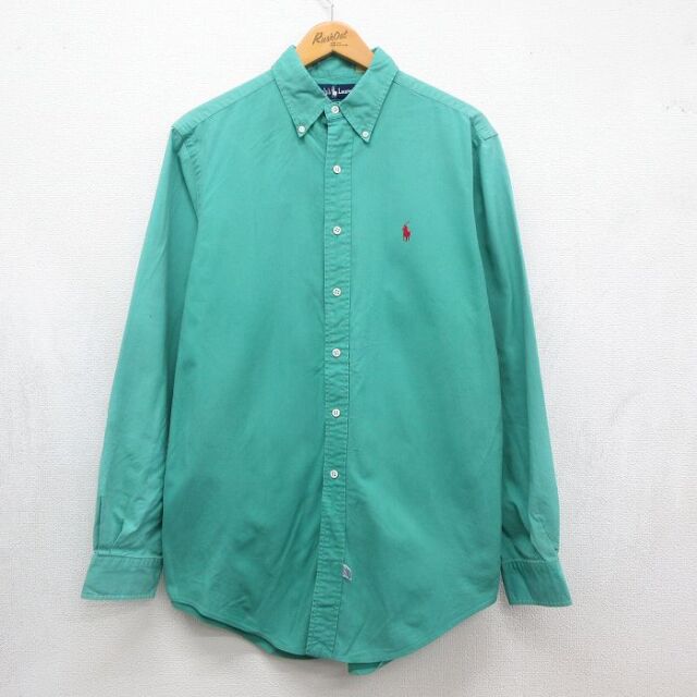 【本日夜までのお値下げ】90s 00s　ラルフローレンのシャツ 古着通販 XL☆古着 ラルフローレン 長袖 ブランド シャツ メンズ 90