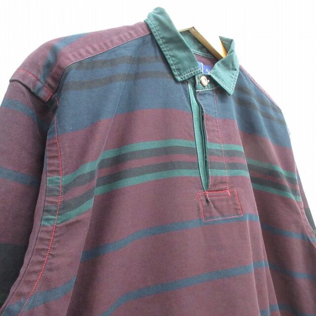 古着通販 XL☆古着 ラルフローレン 長袖 ブランド シャツ メンズ 90