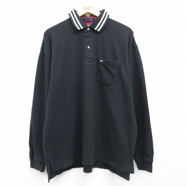 USA製 TOMMY HILFIGER トミーヒルフィガー ワンポイントロゴ