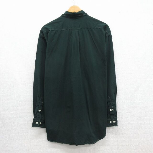 古着通販 XL☆古着 ラルフローレン 長袖 ブランド シャツ メンズ 90