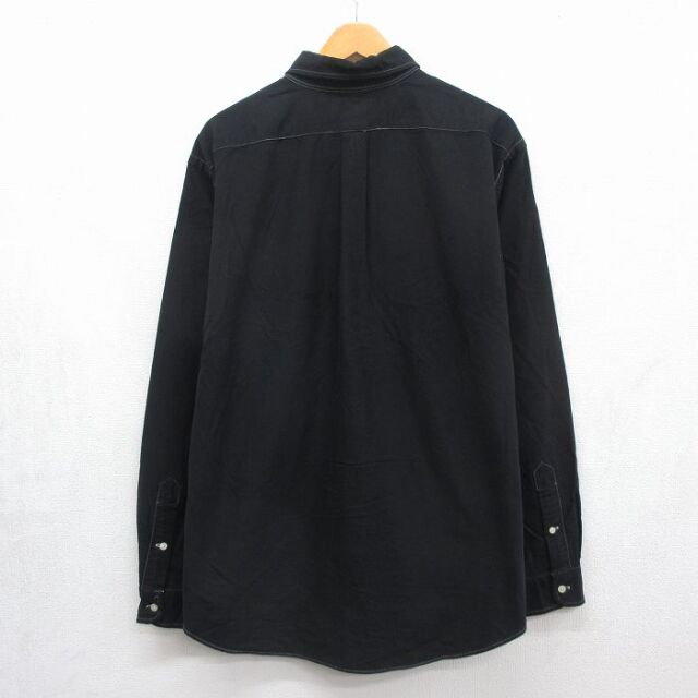 古着通販 XL☆古着 ラルフローレン 長袖 ブランド シャツ メンズ 90