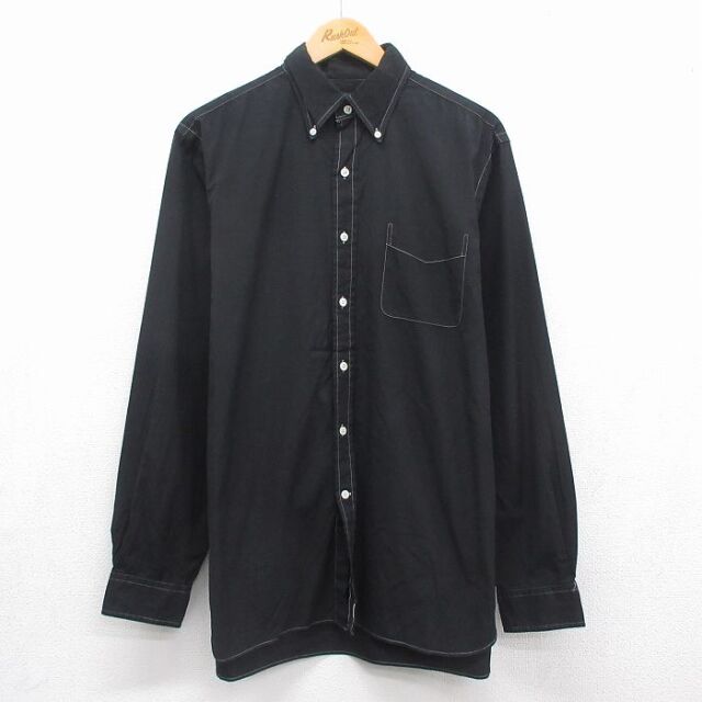 古着通販 XL☆古着 ラルフローレン 長袖 ブランド シャツ メンズ 90