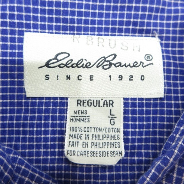 古着通販 XL☆古着 Eddie Bauer エディーバウアー 長袖 ブランド