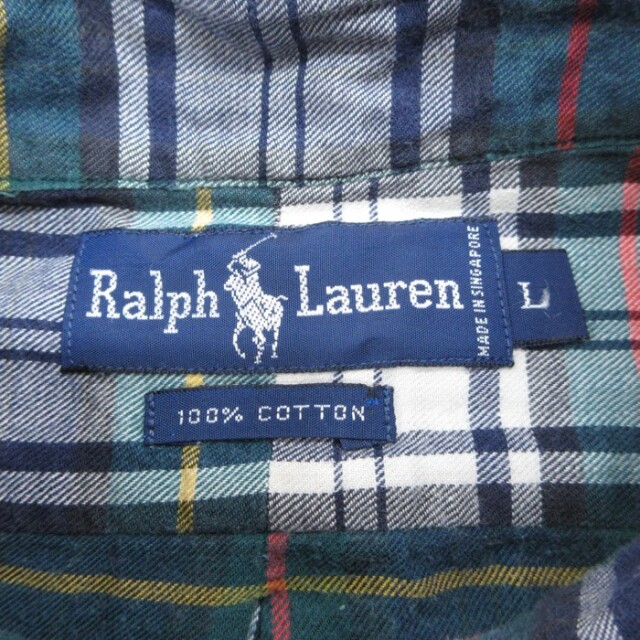 古着通販 XL☆古着 ラルフローレン Ralph Lauren 長袖 ブランド シャツ