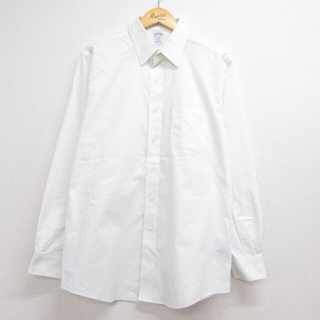 ブルックスブラザーズ 長袖シャツ REGENT ホワイト L | 古着 26aug26