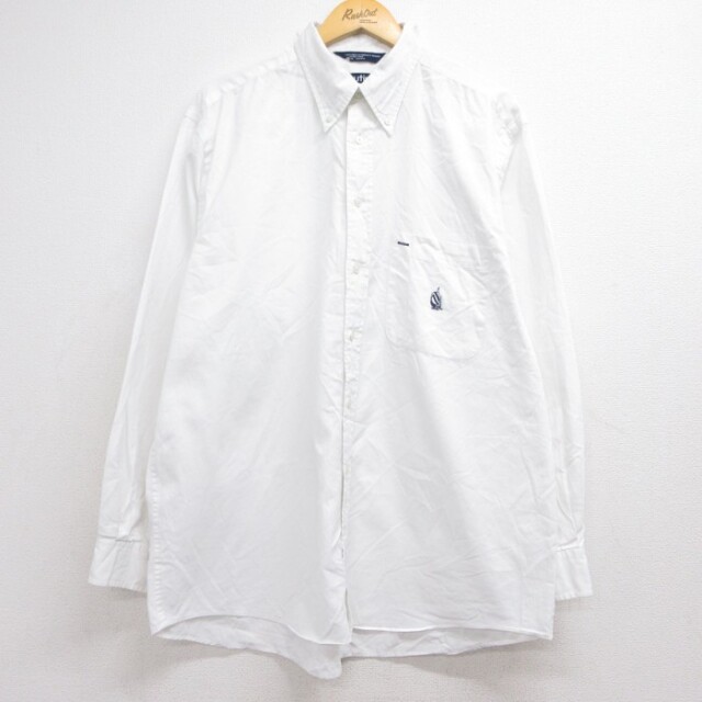 ノーティカ 90s 長袖シャツ ホワイト XL | 古着 26aug26