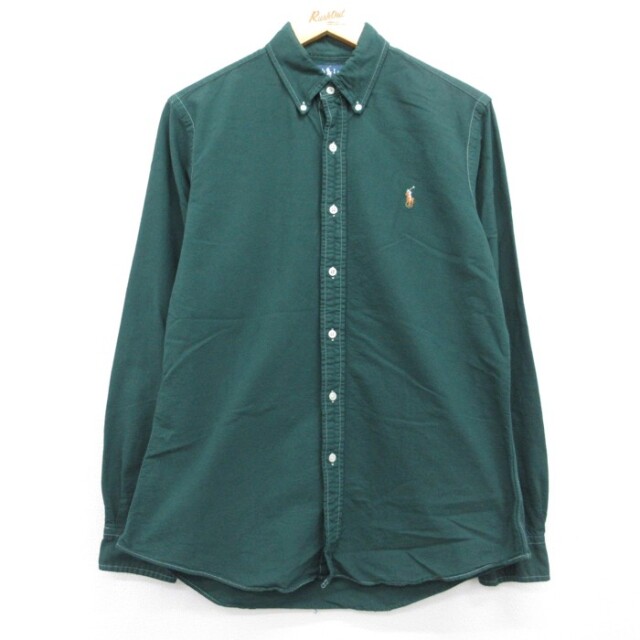 古着通販 M☆古着 ラルフローレン Ralph Lauren 長袖 ブランド シャツ