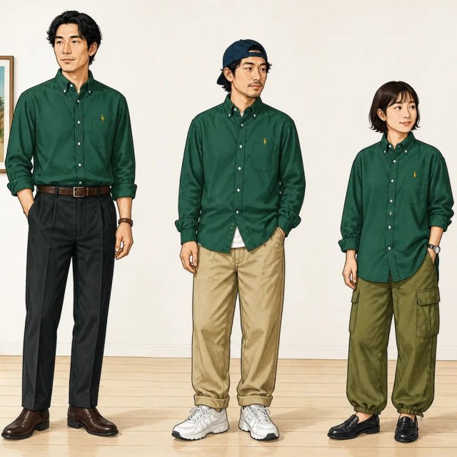 ​極希少 125cm 一枚袖 90s ラルフローレン 綿100【メンズL相当】 古着通販 M☆古着 ラルフローレン Ralph Lauren 長袖 ブランド シャツ