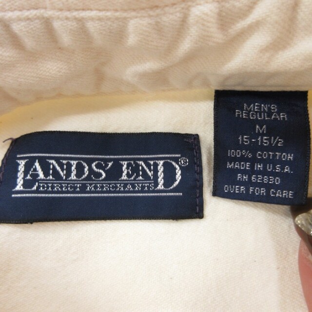 古着通販 L☆古着 LANDS'END ランズエンド 長袖 ブランド シャツ