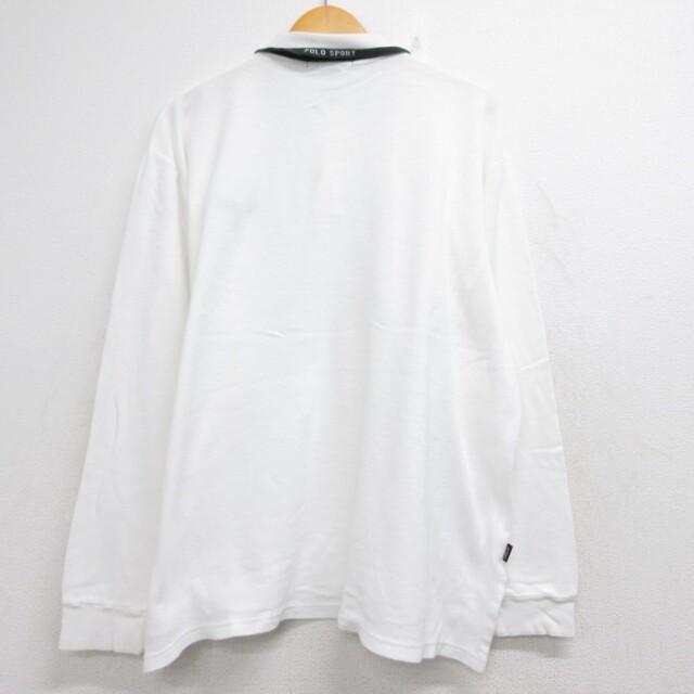 【レア！】POLO SPORT 長袖ポロシャツ XLサイズ 古着通販 XL☆古着 ラルフローレン POLO SPORT 長袖 ブランド ポロ