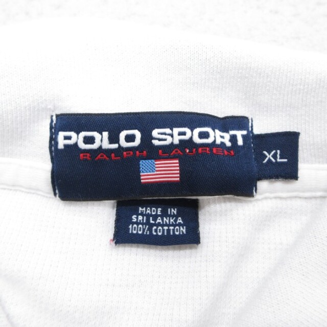 古着通販 XL☆古着 ラルフローレン POLO SPORT 長袖 ブランド ポロ