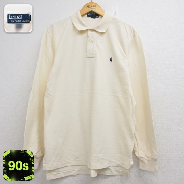 古着通販 XL☆古着 ラルフローレン 長袖 ブランド ラガー シャツ