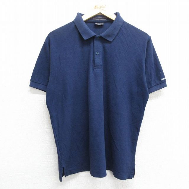 OLD Levi's 90s リーバイス 半袖 ポロシャツ 韓国サイズ 90 Levi's - 90s USA製 リーバイス 501 プリント 半袖 Tシャツ