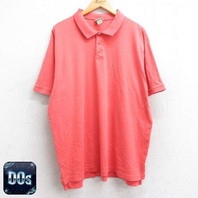【50%OFF】エルエルビーン 00s 半袖ポロシャツ オレンジ XL | 古着
