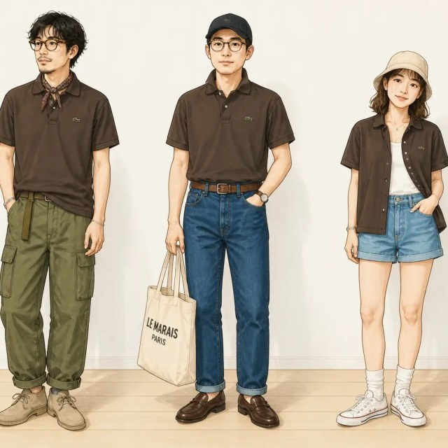 古着通販 M☆古着 ラコステ LACOSTE 半袖 ブランド ポロ シャツ メンズ