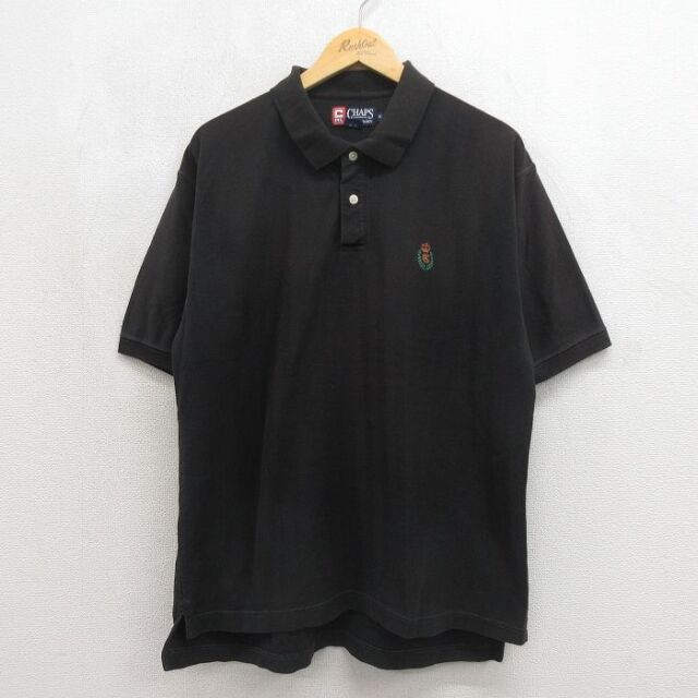 古着通販 XL☆古着 ラルフローレン チャップス 半袖 ブランド ポロ