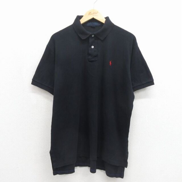 古着通販 XL☆古着 ラルフローレン 半袖 ブランド ポロ シャツ メンズ