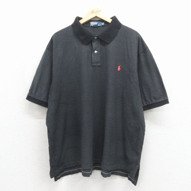 古着通販 XL☆古着 ラルフローレン 半袖 ブランド ポロ シャツ メンズ
