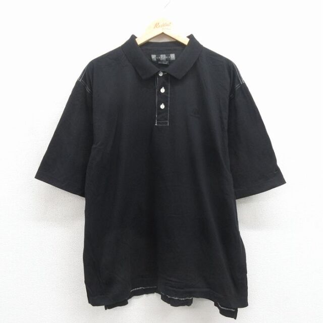 ナイキ 半袖ポロシャツ Princeville ブラック メンズXL相当 | 古着