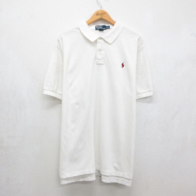 古着通販 XL☆古着 ラルフローレン 半袖 ブランド ポロ シャツ メンズ