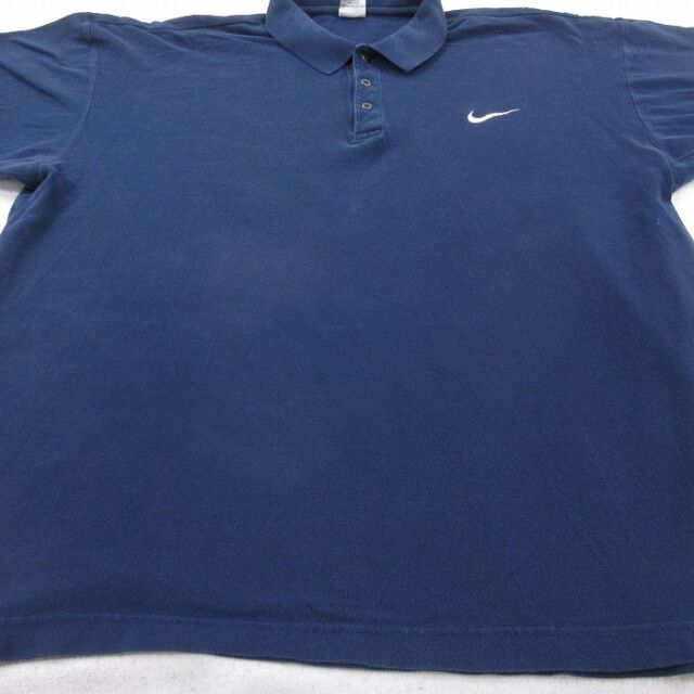 古着通販 XL☆古着 ナイキ NIKE 半袖 ブランド ポロ シャツ メンズ 90