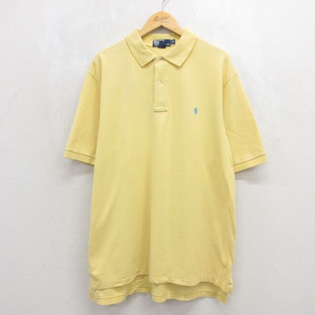 古着通販 XL☆古着 ラルフローレン 半袖 ブランド ポロ シャツ メンズ