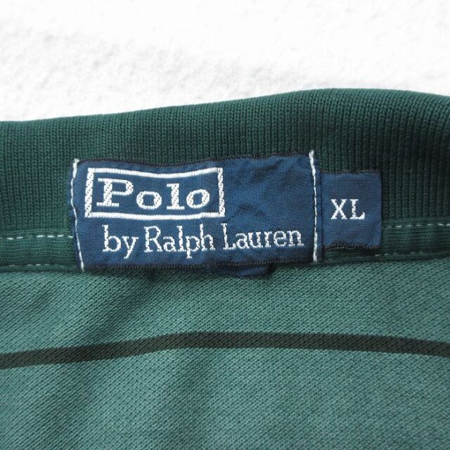 古着通販 XL☆古着 ラルフローレン 半袖 ブランド ポロ シャツ メンズ