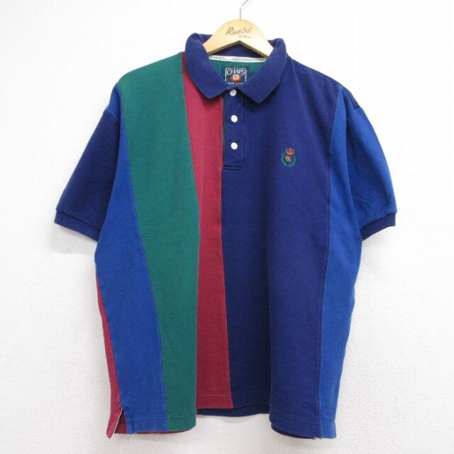 古着通販 XL☆古着 ラルフローレン 半袖 ブランド ポロ シャツ メンズ