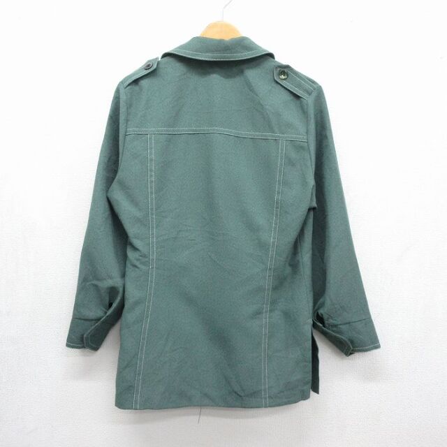 古着通販 M☆古着 長袖 シャツ ジャケット メンズ 70年代 70s 開襟