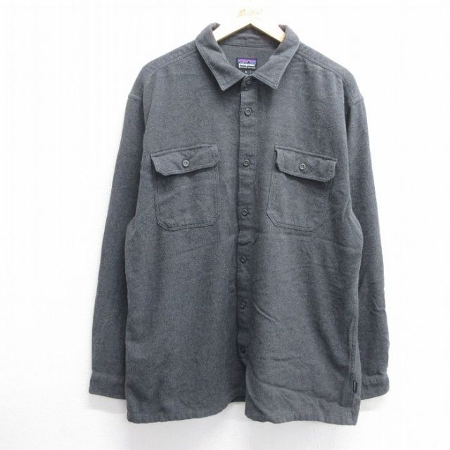 古着通販 XL☆古着 パタゴニア patagonia 長袖 ヘビー フランネル 