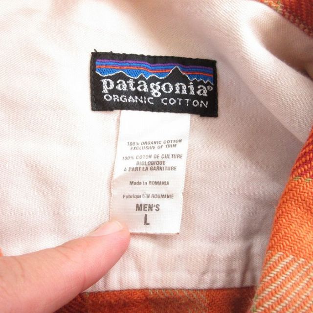 古着通販 XL☆古着 パタゴニア patagonia 長袖 ヘビー フランネル