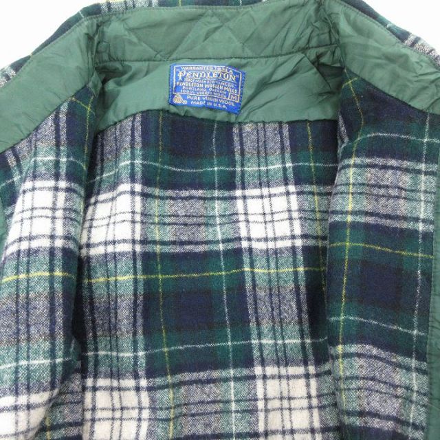 古着通販 M☆古着 ペンドルトン 長袖 ウール シャツ メンズ 80年代 80s
