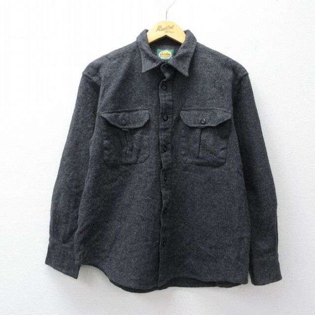カベラス 00s 長袖シャツ 霜降り グレー L | 古着