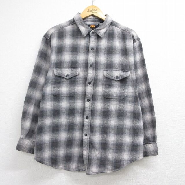 古着通販 L☆古着 パタゴニア patagonia 長袖 フランネル シャツ