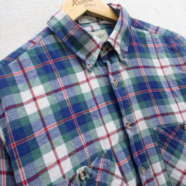 古着通販 L☆古着 セントジョンズベイ 長袖 フランネル シャツ メンズ
