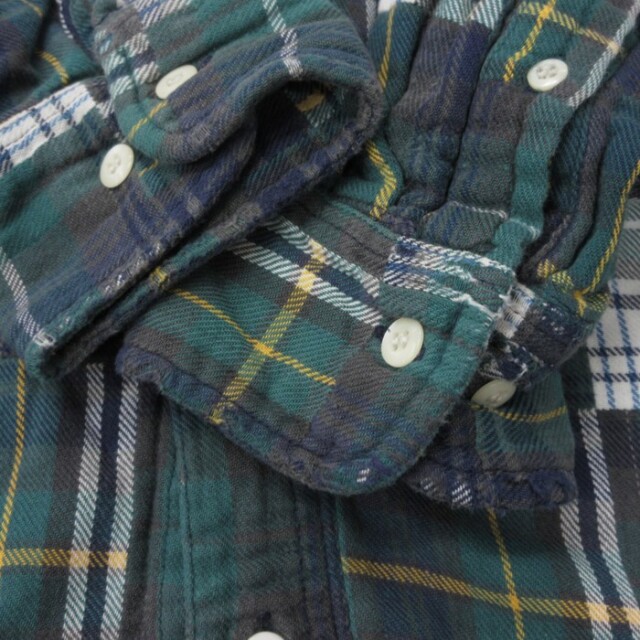 古着通販 L☆古着 ギャップ 長袖 シャツ メンズ 90年代 90s フランネル