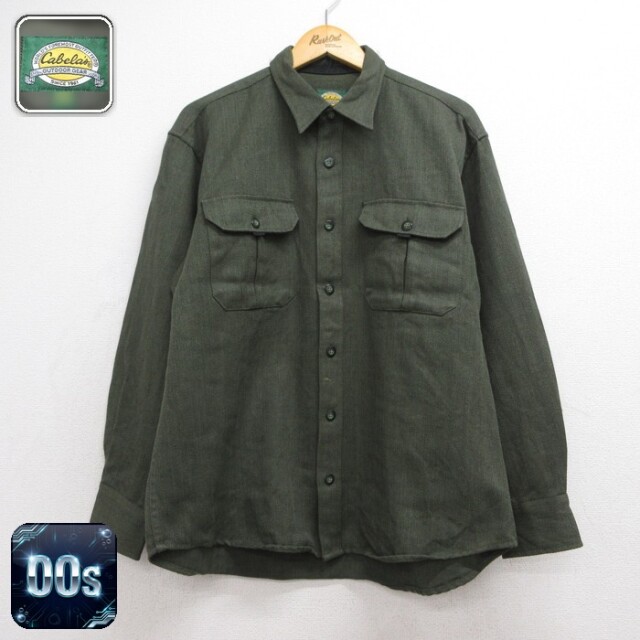 古着通販 XL☆古着 U.S.Expedition 長袖 シャツ メンズ 00年代 00s
