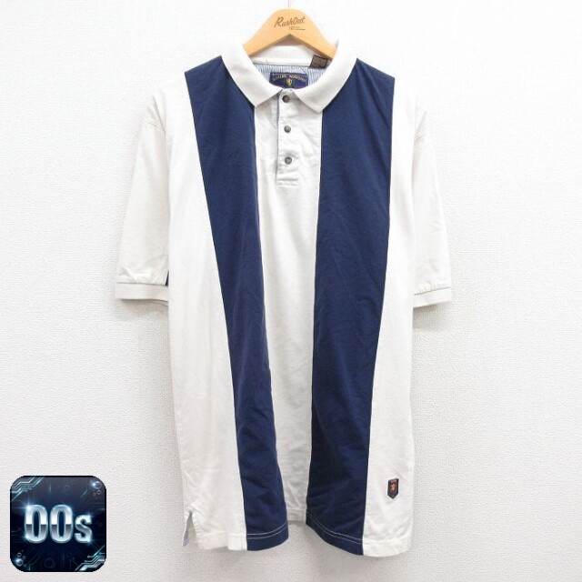 00s 半袖ポロシャツ ホワイト XL | 古着