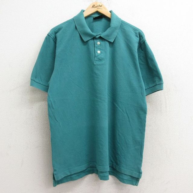 【50%OFF】ポロシャツ 00s 半袖ポロシャツ グリーン XL | 古着