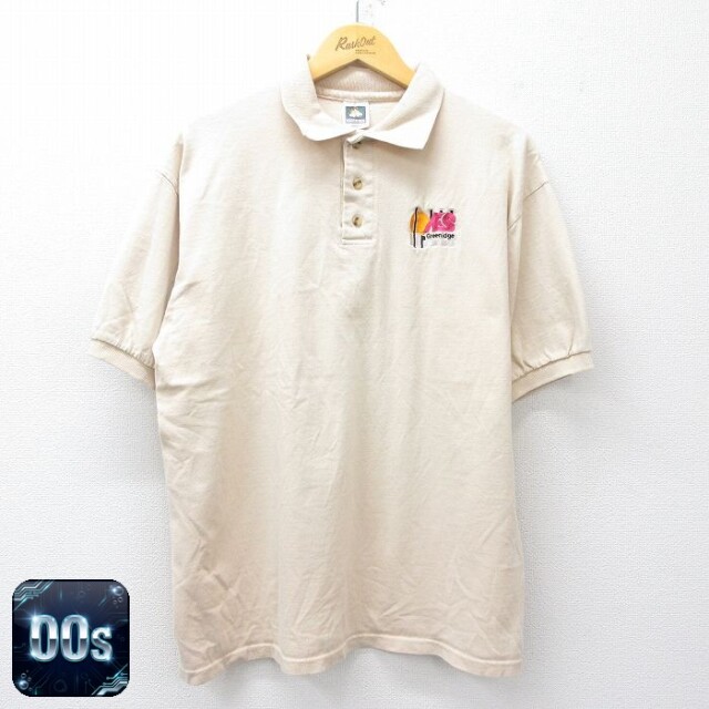 Greenidge 00s 半袖ポロシャツ ベージュ XL | 古着