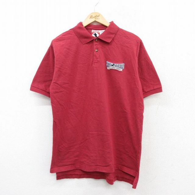 古着通販 L☆古着 半袖 ポロ シャツ メンズ 00年代 00s