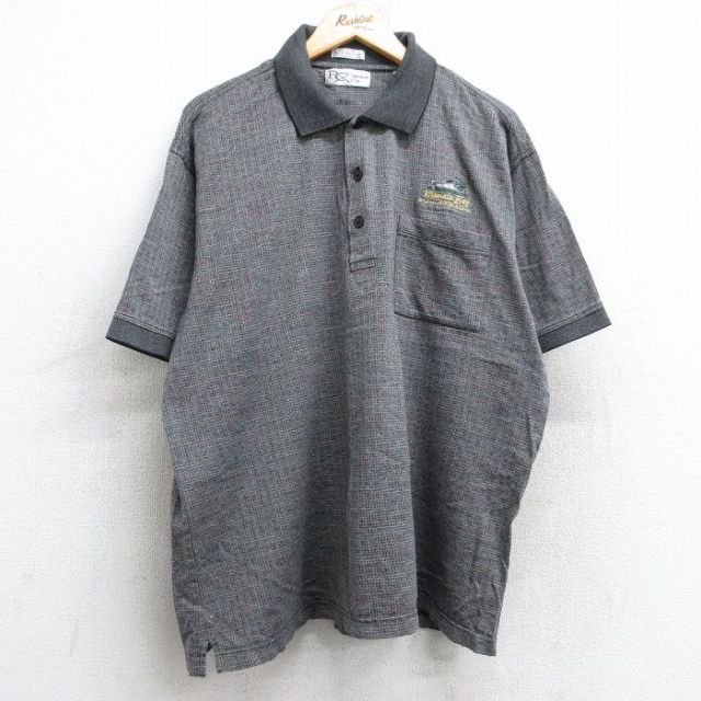 【50%OFF】ママラベイ 00s 半袖ポロシャツ グレー XL | 古着