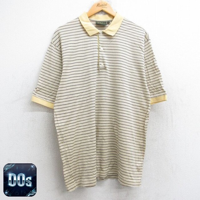 00s 半袖ポロシャツ イエロー XL | 古着