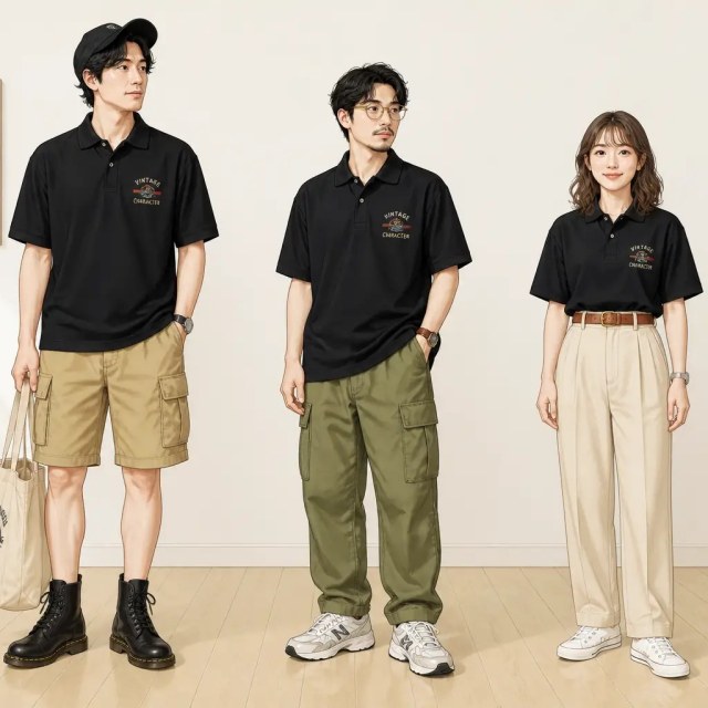 古着通販 L☆古着 半袖 ポロ シャツ メンズ 90年代 90s ディズニー