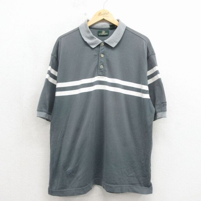 ドッカーズ 90s 半袖ポロシャツ グレー メンズXL相当 | 古着