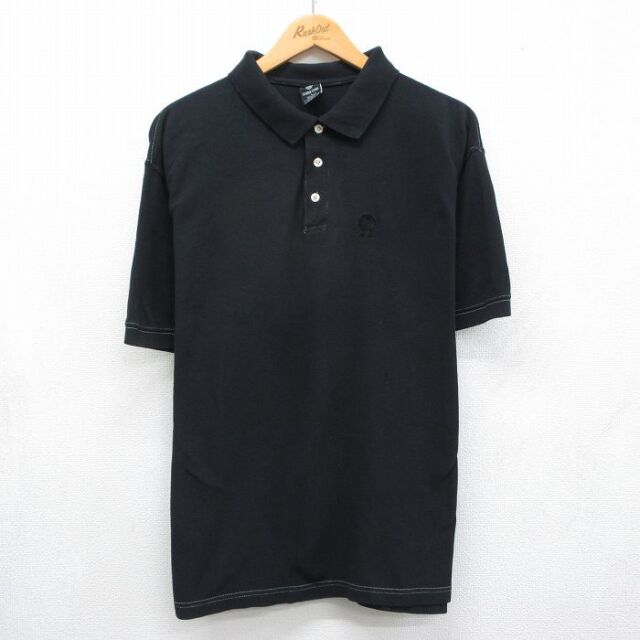 古着通販 L☆古着 半袖 ポロ シャツ メンズ 90年代 90s ディズニー