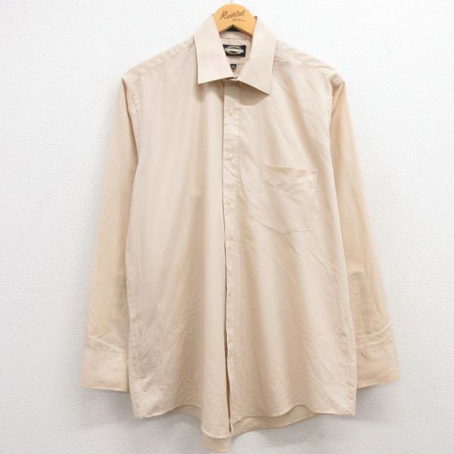 タウンクラフト 90s 長袖シャツ ベージュ XL | 古着