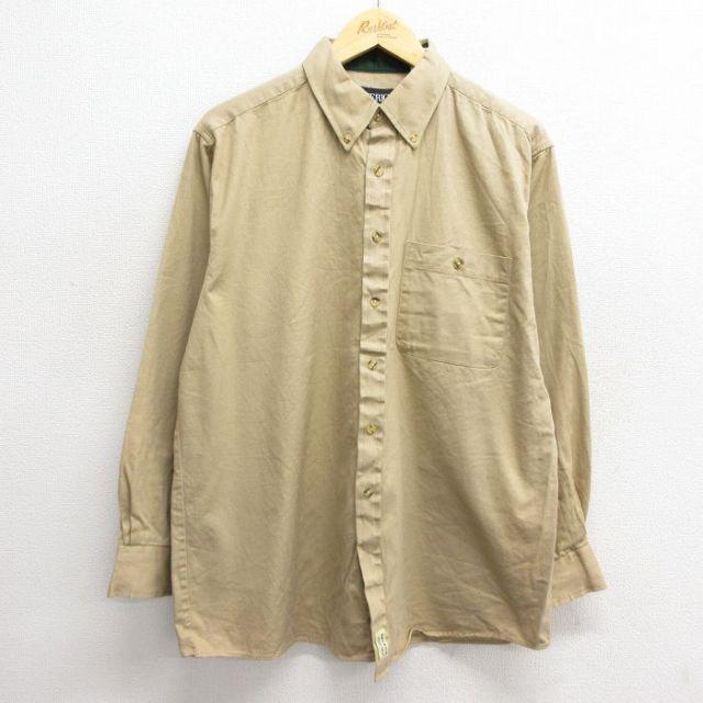 00s 長袖シャツ ベージュ XL | 古着