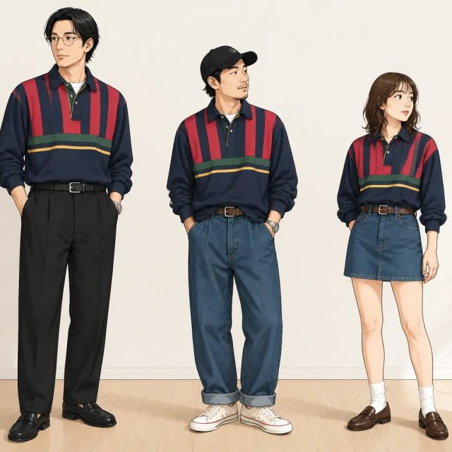 古着通販 L☆古着 セントジョンズベイ 長袖 ラガー シャツ メンズ 00